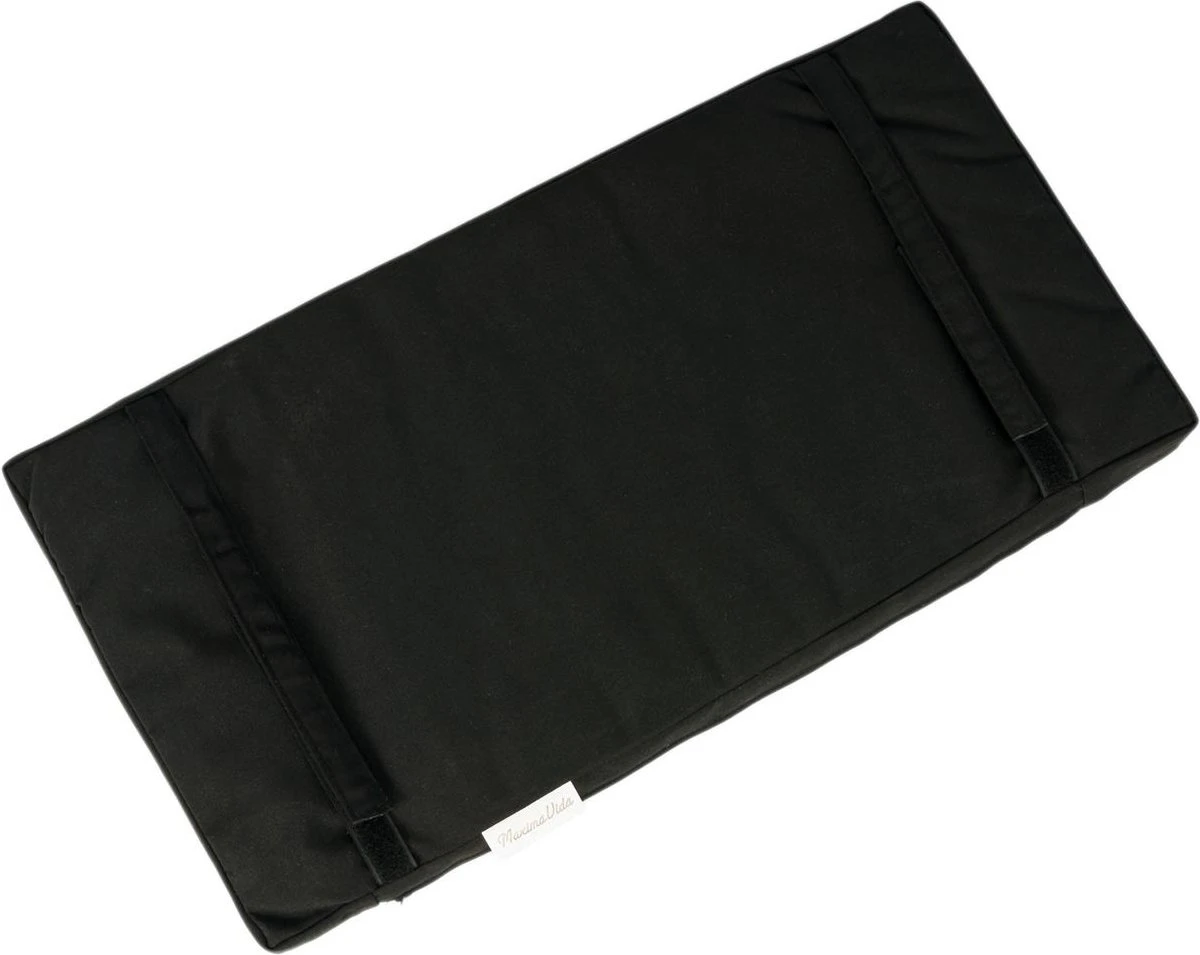 Paquet De Coussins De Table De Pique-nique MaximaVida Noir De Carbone 55 X 27,5 X 5 Cm - Hydrofuge - 6 Pièces 5 Paquet De Coussins De Table De Pique-nique MaximaVida Noir De Carbone 55 X 27,5 X 5 Cm - Hydrofuge - 6 Pièces – Image 5