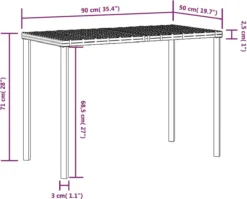 Prolenta Premium - Ensemble De Salon 5 Pièces Avec Coussins En Forme De L Poly Rotin Noir - Maison Et Jardin 23 Prolenta Premium - Ensemble De Salon 5 Pièces Avec Coussins En Forme De L Poly Rotin Noir - Maison Et Jardin -Jardin Meubles Magasin 1200x969 3