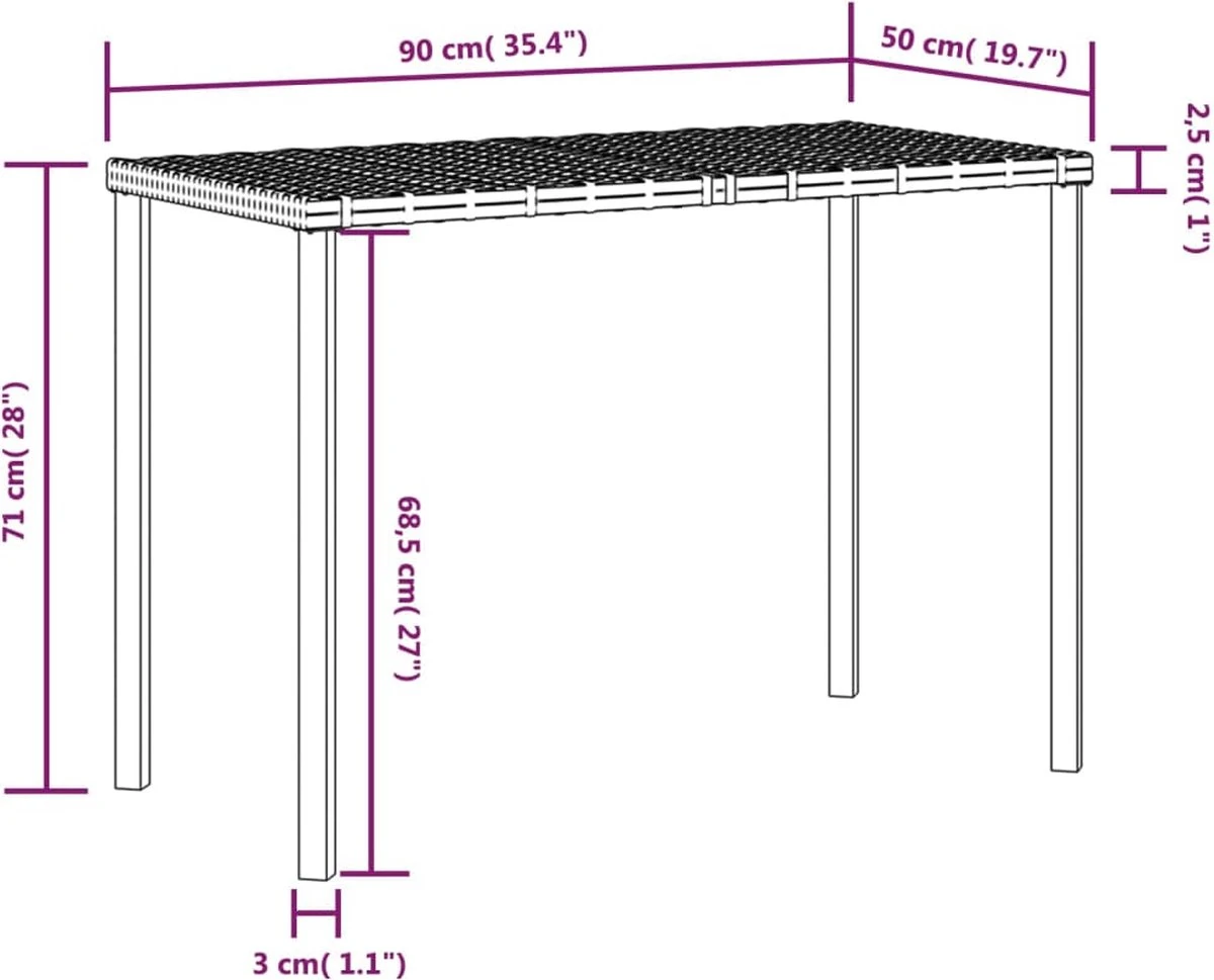 Prolenta Premium - Ensemble De Salon 5 Pièces Avec Coussins En Forme De L Poly Rotin Noir - Maison Et Jardin 12 Prolenta Premium - Ensemble De Salon 5 Pièces Avec Coussins En Forme De L Poly Rotin Noir - Maison Et Jardin – Image 12