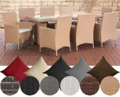 Clp Avignon BIG Ensemble De Jardin - Poly Rotin - Sable - Couverture De Couleur Blanc Cassé -Jardin Meubles Magasin 1200x971 4