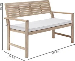NATERIAL - Salon De Jardin SOLIS - Salon De Balcon 4 Personnes - Salon De Jardin - Acacia - Bois/blanc 13 NATERIAL - Salon De Jardin SOLIS - Salon De Balcon 4 Personnes - Salon De Jardin - Acacia - Bois/blanc -Jardin Meubles Magasin 1200x975 5