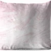 Coussin De Jardin - Marbre - Rose - Motifs - 40x40 Cm - Résistant Aux Intempéries
