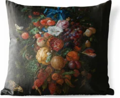 Coussins D'extérieur - Jardin - Feston De Fruits Et De Fleurs - Peinture De Jan Davidsz. De Heem - 45x45 Cm