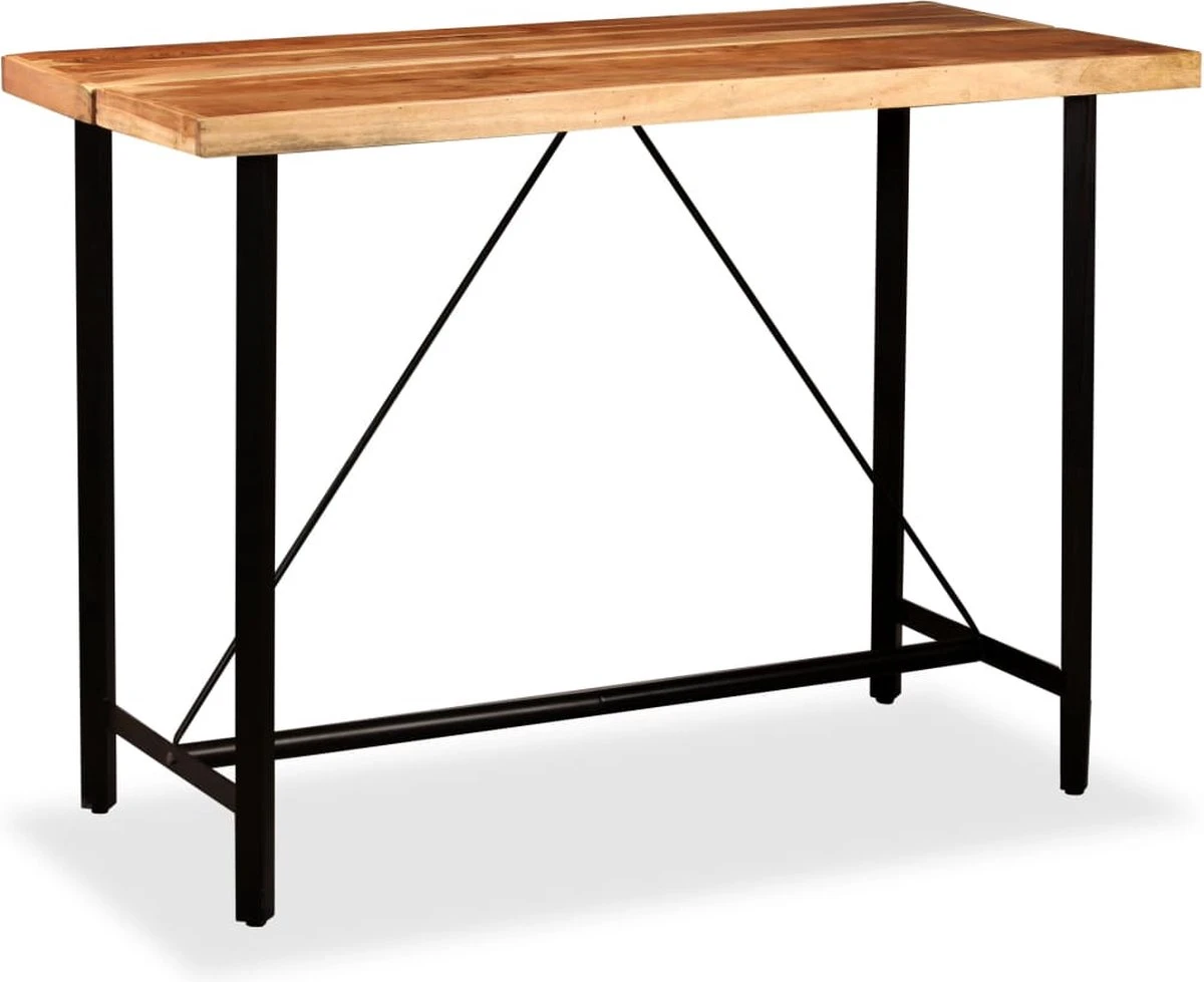 Prolenta Premium - Ensemble De Bar 7 Pièces En Bois D'acacia Massif Et Bois Recyclé 9 Prolenta Premium - Ensemble De Bar 7 Pièces En Bois D'acacia Massif Et Bois Recyclé – Image 9