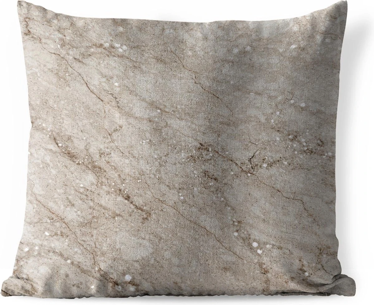 Coussin D'extérieur Résistant Aux Intempéries - Marbre - Motifs - Luxe - 50x50 Cm 1 Coussin D'extérieur Résistant Aux Intempéries - Marbre - Motifs - Luxe - 50x50 Cm