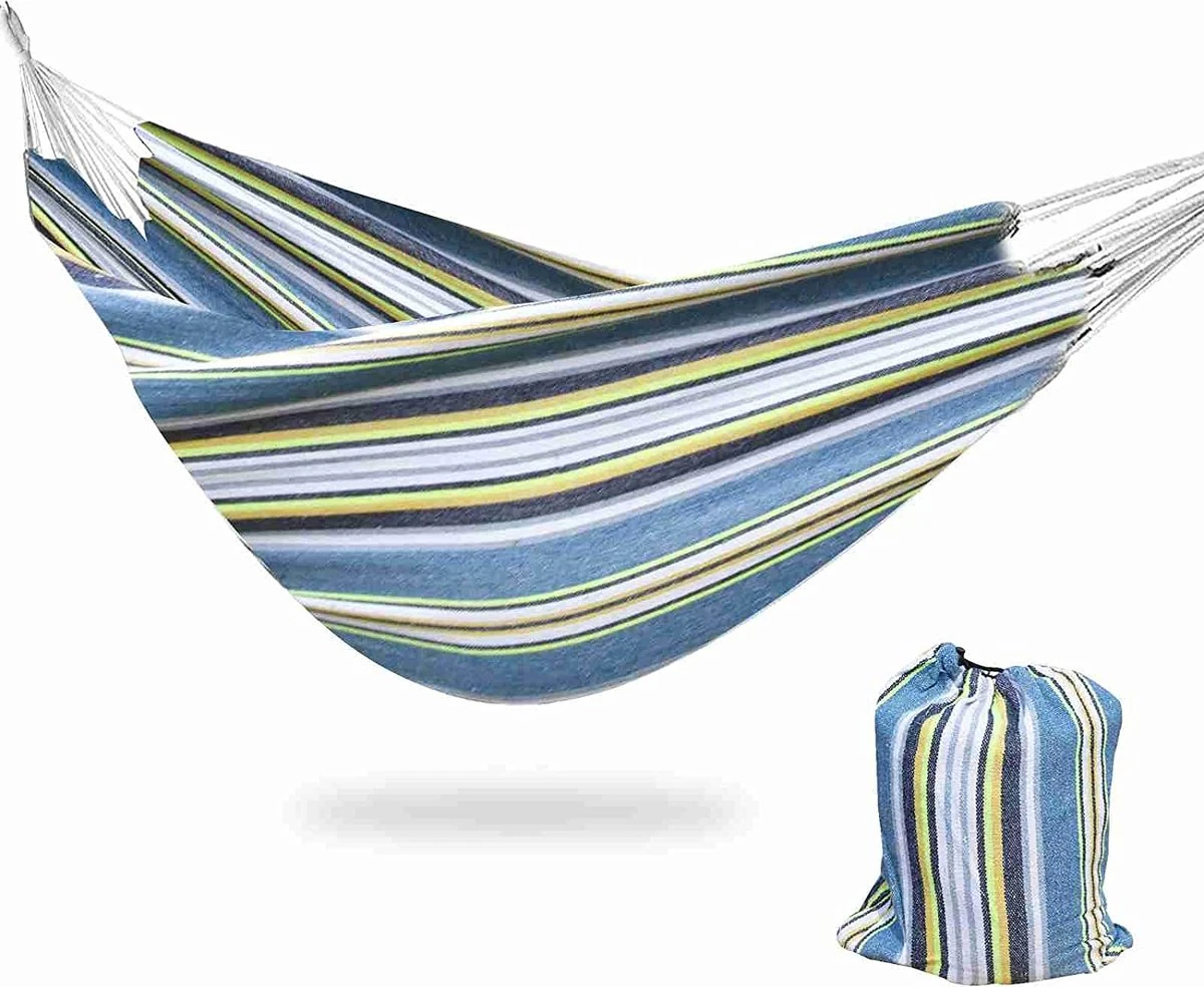 Hamac, 200 X 150 Cm, Grand, Coton, Pour 2 Personnes, XXL, Hamac Double, Chargeable Jusqu'à 200 Kg, Portable, Avec Sac De Transport Pour Terrasse, Cour, Jardin 1 Hamac, 200 X 150 Cm, Grand, Coton, Pour 2 Personnes, XXL, Hamac Double, Chargeable Jusqu'à 200 Kg, Portable, Avec Sac De Transport Pour Terrasse, Cour, Jardin