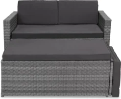 Ensemble De Jardin Polyrotin Modulable Combinaison Canapé 2 Places Repose-pieds Coussins Lounge De Jardin -Jardin Meubles Magasin 1200x986 4