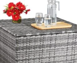 Casaria Boîte De Opbergbox Polyrotin 318 L Couvercle 75x75x70cm Étanche Gaz Ressort Grijs 18 Casaria Boîte De Opbergbox Polyrotin 318 L Couvercle 75x75x70cm Étanche Gaz Ressort Grijs -Jardin Meubles Magasin 1200x986 7