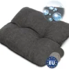 Beautissu BeauFlair - Coussin De Dossier Plein Air Lounge 70x40cm - Coussin De Jardin épaisseur 12cm - Housse Hydrofuge & Saleté - Anthracite