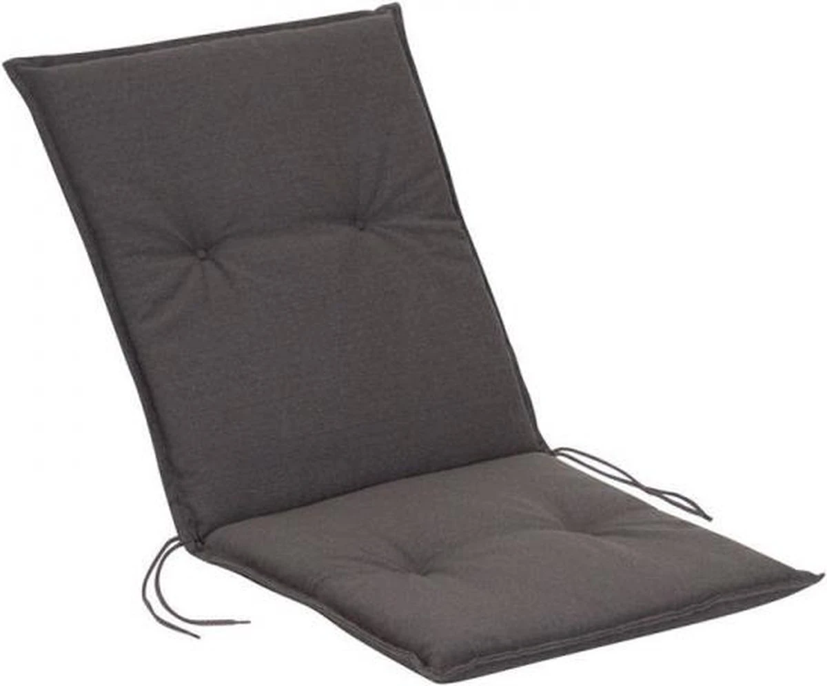 Madison Coussin De Chaise De Jardin Dossier Bas 85x40cm Kansington Anthracite 1 Madison Coussin De Chaise De Jardin Dossier Bas 85x40cm Kansington Anthracite