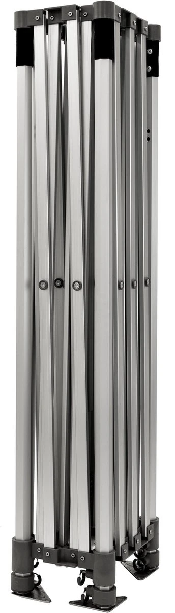 Tente De Fête Easy-Up 3x4,5 M Tente Pliante GO-UP40 Mm Aluminium Noir Incl. Sac De Transport Gratuit Sur Roulettes Et Kit D'arrimage Avec Piquets 6 Tente De Fête Easy-Up 3x4,5 M Tente Pliante GO-UP40 Mm Aluminium Noir Incl. Sac De Transport Gratuit Sur Roulettes Et Kit D'arrimage Avec Piquets – Image 6