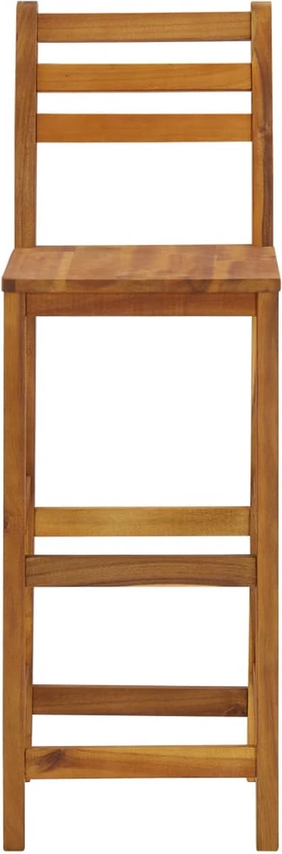 Ensemble De Bar De Jardin Premium - Ensemble De Bar De Jardin 7 Pièces En Bois D'acacia Massif 3 Ensemble De Bar De Jardin Premium - Ensemble De Bar De Jardin 7 Pièces En Bois D'acacia Massif – Image 3