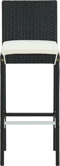 Ensemble De Bar De Jardin Premium - Ensemble Bar De Jardin 9 Pièces Avec Coussins Poly Rotin Noir 21 Ensemble De Bar De Jardin Premium - Ensemble Bar De Jardin 9 Pièces Avec Coussins Poly Rotin Noir -Jardin Meubles Magasin 438x1200 4