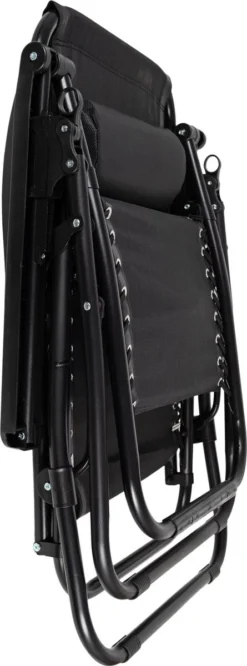 Chaise De Jardin Pliable EASTWALL - Chaise Longue - Chaise De Jardin Robuste - 3 Positions Réglables - Chaise Longue - 180x67x34 Cm - Gris -Jardin Meubles Magasin 445x1200