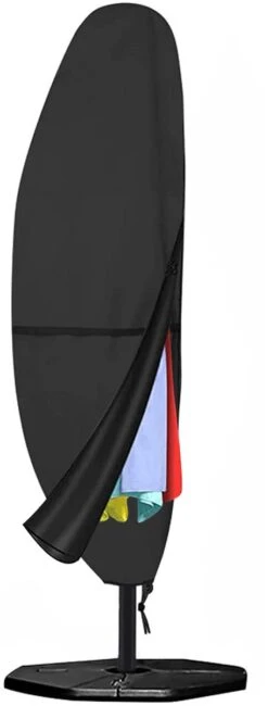 MM Brands Parasol Cover – Housse Pour Parasol Sur Pied – Imperméable