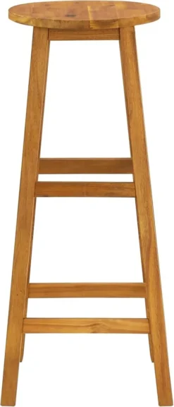 Ensemble De Bar De Jardin Premium - Ensemble De Bar De Jardin 5 Pièces En Bois D'acacia Massif -Jardin Meubles Magasin 514x1200