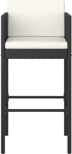Ensemble De Bar De Jardin Premium - Ensemble De Bar De Jardin 5 Pièces Avec Coussins Poly Rotin Noir 13 Ensemble De Bar De Jardin Premium - Ensemble De Bar De Jardin 5 Pièces Avec Coussins Poly Rotin Noir -Jardin Meubles Magasin 568x1200 2