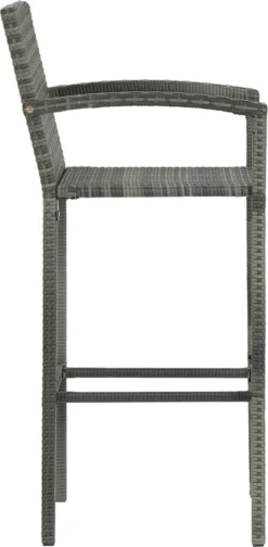 Ensemble De Bar De Jardin Premium - Ensemble De Bar De Jardin 5 Pièces Poly Rotin Gris 22 Ensemble De Bar De Jardin Premium - Ensemble De Bar De Jardin 5 Pièces Poly Rotin Gris -Jardin Meubles Magasin 588x1200 2