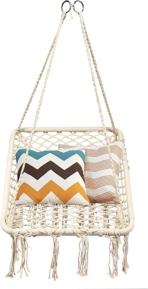 Coast Chaise Suspendue Macramé Chaise Suspendue Chaise Suspendue Chaise Berçante 120 Kg Capacité De Charge 3 Coast Chaise Suspendue Macramé Chaise Suspendue Chaise Suspendue Chaise Berçante 120 Kg Capacité De Charge – Image 3