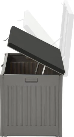 Garden Impressions Primo Taie D'oreiller 270 Litres - Boîte De Rangement - Gris/noir 8 Garden Impressions Primo Taie D'oreiller 270 Litres - Boîte De Rangement - Gris/noir -Jardin Meubles Magasin 654x1200 2