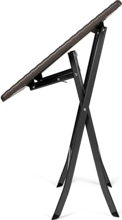 Table D'appoint En Marron - Table De Jardin Aspect Rotin (carré), Idéale Comme Table De Bistrot Pour Jardin, Terrasse Et Balcon, Table En Plastique Avec Cadre En Acier, Pliable Et Résistante Aux Intempéries 12 Table D'appoint En Marron - Table De Jardin Aspect Rotin (carré), Idéale Comme Table De Bistrot Pour Jardin, Terrasse Et Balcon, Table En Plastique Avec Cadre En Acier, Pliable Et Résistante Aux Intempéries -Jardin Meubles Magasin 667x1200 2