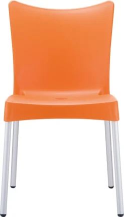 Clp Chaise Empilable JULIETTE, Chaise De Jardin XXL , Chaise Bistrot, Chaise En Plastique, Chaise De Balcon, Chaise D' Outdoor Chaise D' Extérieur , Structure En Aluminium, Max 160 Kg, Siège En Plastique, - Noir, -Jardin Meubles Magasin 686x1200 2