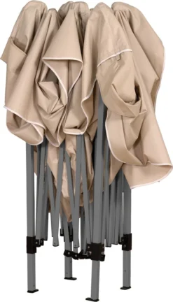 Tente De Réception Easy Up - Tente De Fête - Pavillon - Tente De Fête Pliable - Tente De Fête 3x3 - Tente De Fête Avec Parois Latérales - Chariot Inclus - Étanche - Protection UV 50+ - Avec Fenêtres - 17,5 Kg - Acier - Champagne - 300 X 300 Cm 10 Tente De Réception Easy Up - Tente De Fête - Pavillon - Tente De Fête Pliable - Tente De Fête 3x3 - Tente De Fête Avec Parois Latérales - Chariot Inclus - Étanche - Protection UV 50+ - Avec Fenêtres - 17,5 Kg - Acier - Champagne - 300 X 300 Cm -Jardin Meubles Magasin 686x1200