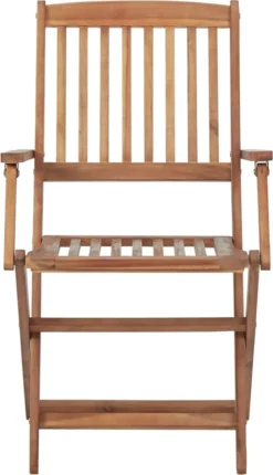 Prolenta Premium - Chaises De Jardin De Jardin 4 Pcs Pliables En Bois D'acacia Massif -Jardin Meubles Magasin 690x1200