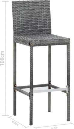 Ensemble De Bar De Jardin Premium - Ensemble De Bar De Jardin 9 Pièces Polyrotin Et Bois D'acacia Gris 23 Ensemble De Bar De Jardin Premium - Ensemble De Bar De Jardin 9 Pièces Polyrotin Et Bois D'acacia Gris -Jardin Meubles Magasin 692x1200 2