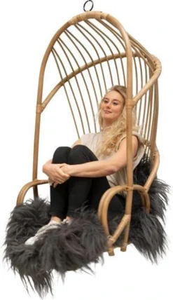 Moodadventures | Chaises Suspendues | Chaise Suspendue The Vintage Dark Rattan | Capacité De Charge 200 Kg. 11 Moodadventures | Chaises Suspendues | Chaise Suspendue The Vintage Dark Rattan | Capacité De Charge 200 Kg. -Jardin Meubles Magasin 692x1200