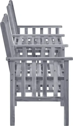 La Dolce Vita - Chaises De Jardin - Chaises D'extérieur - Chaises De Terrasse - Chaises De Jardin - Chaises Longues D'extérieur - Chaises De Table De Jardin - Chaises De Jardin Avec Table Et Coussins En Bois D'acacia Massif -Jardin Meubles Magasin 693x1200 1