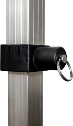 Pavillon Pliant, Tente Pliante, 3 X 6 M, 4 Panneaux Latéraux 32 Mm, Pavillon En Aluminium, Tente De Réception, PES300, 100 % étanche, Noir -Jardin Meubles Magasin 700x1200 3