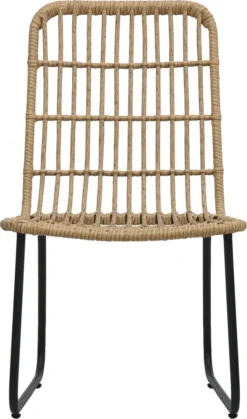 Prolenta Premium - Chaises De Jardin De Jardin 2 Pièces En Polyrotin Couleur Chêne -Jardin Meubles Magasin 707x1200