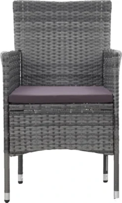 La Dolce Vita - Salon De Jardin 5 Pièces - Salon De Terrasse - Salon De Jardin Avec Chaises Et Table - Salon De Plein Air Poly Rotin Gris 12 La Dolce Vita - Salon De Jardin 5 Pièces - Salon De Terrasse - Salon De Jardin Avec Chaises Et Table - Salon De Plein Air Poly Rotin Gris -Jardin Meubles Magasin 721x1200 6