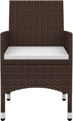 La Dolce Vita - Salon De Jardin 5 Pièces - Salon De Terrasse - Salon De Jardin Avec Chaises Et Table - Salon De Plein Air Avec Coussins Poly Rotin Et Verre -Jardin Meubles Magasin 728x1200 4