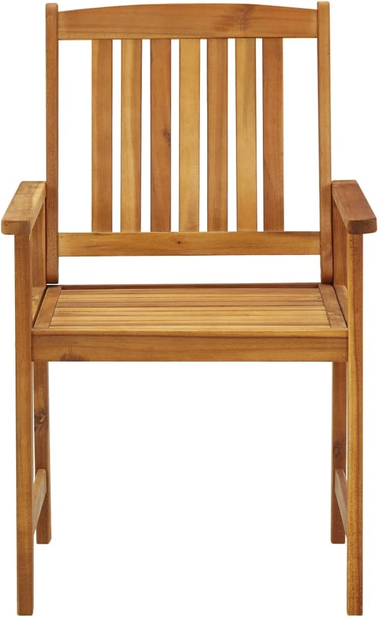 Prolenta Premium - Chaises De Jardin De Jardin 2 Pcs Avec Coussins En Bois D'acacia Massif 5 Prolenta Premium - Chaises De Jardin De Jardin 2 Pcs Avec Coussins En Bois D'acacia Massif – Image 5