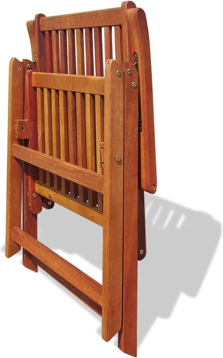 Prolenta Premium - Chaises De Jardin De Jardin Pliables 2 Pcs Bois D'acacia Massif Marron 8 Prolenta Premium - Chaises De Jardin De Jardin Pliables 2 Pcs Bois D'acacia Massif Marron – Image 8