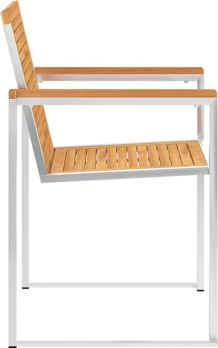 Prolenta Premium - Chaises De Jardin De Jardin 4 Pcs Avec Coussins En Teck Massif 10 Prolenta Premium - Chaises De Jardin De Jardin 4 Pcs Avec Coussins En Teck Massif – Image 10