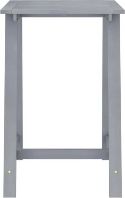 Ensemble De Bar De Jardin Premium - Ensemble De Bar De Jardin 3 Pièces Bois D'acacia Massif Gris -Jardin Meubles Magasin 757x1200 1