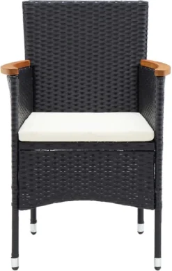 La Dolce Vita - Salon De Jardin 5 Pièces - Salon De Terrasse - Salon De Jardin Avec Chaises Et Table - Salon De Plein Air Avec Coussins Poly Rotin Noir 15 La Dolce Vita - Salon De Jardin 5 Pièces - Salon De Terrasse - Salon De Jardin Avec Chaises Et Table - Salon De Plein Air Avec Coussins Poly Rotin Noir -Jardin Meubles Magasin 764x1200