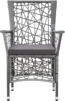 Prolenta Premium - Chaises De Jardin De Jardin 2 Pcs Avec Coussins Poly Rotin Gris -Jardin Meubles Magasin 769x1200 1