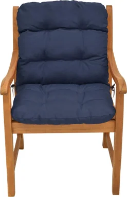 Beautissu Flair NL Set De 2x Coussins De Jardin - Coussin 100x50x8 Cm Blauw - Coussin D'assise Coussin De Matelas Pour Salon De Jardin -Jardin Meubles Magasin 771x1200 2