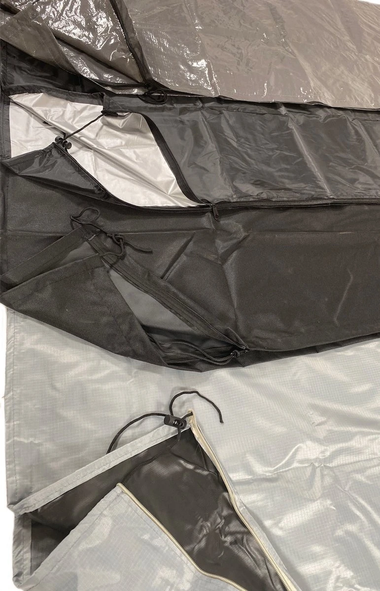 COVER UP HOC Housse De Parasol Redlabel Pour Parasol Flottant - 210x45 Cm - Avec Fermeture à Glissière Et Tirette Avec Bouchon - Housse De Parasol Noire 9 COVER UP HOC Housse De Parasol Redlabel Pour Parasol Flottant - 210x45 Cm - Avec Fermeture à Glissière Et Tirette Avec Bouchon - Housse De Parasol Noire – Image 9