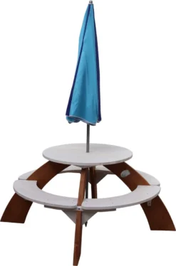 AXI Orion Table Pique Nique Enfant Ronde En Bois Marron & Blanc - Table Picnic Avec Parasol Pour Le Jardin 22 AXI Orion Table Pique Nique Enfant Ronde En Bois Marron & Blanc - Table Picnic Avec Parasol Pour Le Jardin -Jardin Meubles Magasin 793x1200 4
