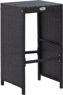 Ensemble De Bar De Jardin Premium - Ensemble De Bar De Jardin 9 Pièces Poly Rotin Noir -Jardin Meubles Magasin 794x1200 10