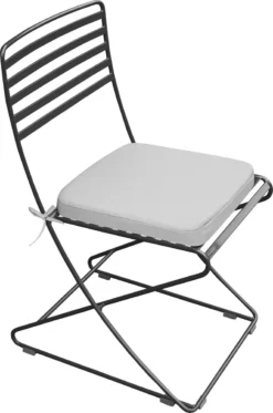 Gardenista Coussins De Chaise De Jardin Pour Chaise D'extérieur Resol Palma Coussins De Siège De Rechange Hypoallergéniques Tissu Résistant à Water Groot Pour L'extérieur