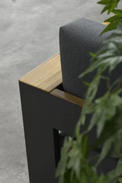 Garden Impressions Cube Ensemble De Salon Ensemble D'angle 3 Pièces Gris Foncé - Aspect Teak - Luxe - Coussins Confortables -Jardin Meubles Magasin 799x1200 11