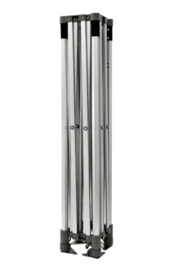 Tente Easy Up Party - Tente Pliante - 3x3 M GO-UP40 Mm Aluminium Blanc Comprend Un Sac De Transport Gratuit Sur Roulettes Et Un Kit D'arrimage Avec Piquets -Jardin Meubles Magasin 800x1200 12