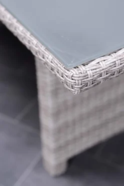 Garden Impressions Ensemble De Salle à Manger Jaru Gris Avec 2 Tabourets à Droite -Jardin Meubles Magasin 800x1200 31