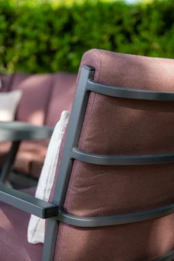 Garden Impressions Sergio Ensemble De Salon à Manger 3 Pièces Gauche - Gris Foncé/rouge -Jardin Meubles Magasin 800x1200 39